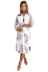 Suknelė moterims Numoco NLM2083.5314, balta kaina ir informacija | Suknelės | pigu.lt