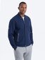Bluzonas vyrams Ombre clothing Amd122609.1903, mėlynas цена и информация | Džemperiai vyrams | pigu.lt