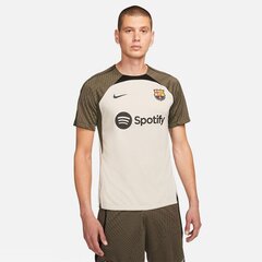 Nike marškinėliai vyrams FC Barcelona Strike SW984564.1898, smėlio kaina ir informacija | Vyriški marškinėliai | pigu.lt
