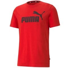 Marškinėliai vyrams Puma SW9841141904, raudoni kaina ir informacija | Vyriški marškinėliai | pigu.lt