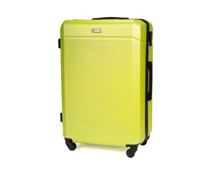 Didelis lagaminas Solier, XL, geltonas kaina ir informacija | Lagaminai, kelioniniai krepšiai | pigu.lt