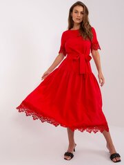 Suknelė moterims, raudona kaina ir informacija | Suknelės | pigu.lt