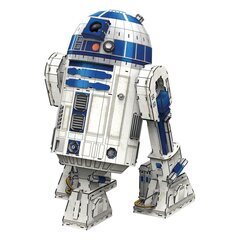 4D Пазл Звездные войны Star Wars R2D2, 192 д. цена и информация | Конструкторы и кубики | pigu.lt