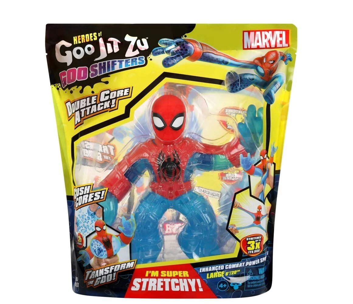 Figūrėlė Goo Jit Zu Marvel Goo Supergoo Spider-Man kaina ir informacija | Žaislai berniukams | pigu.lt