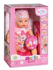 Lėlė kūdikis su aksesuarais Baby Born Magic Girl, 43cm цена и информация | Игрушки для девочек | pigu.lt