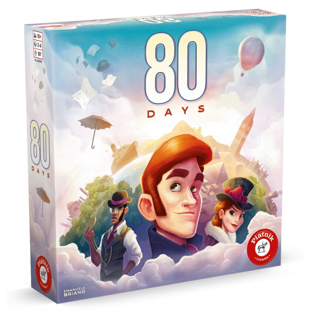 Настольная игра Piatnik 80 Days, EST, LV, LT, RUS цена | pigu.lt