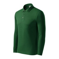 Malfini marškinėliai vyrams Pique Polo LS M MLI-22106 SW910448.1898, žali цена и информация | Мужские футболки | pigu.lt