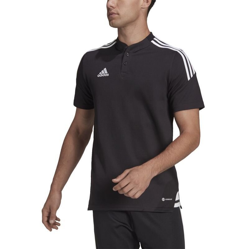 Adidas marškinėliai berniukams condivo 22 H44105 SW795447.1903, juodi цена и информация | Marškinėliai berniukams | pigu.lt