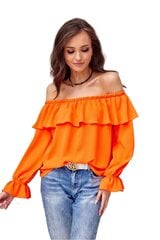 Palaidinė moterims Roco Fashion Lkk182653.2679, oranžinė цена и информация | Женские блузки, рубашки | pigu.lt