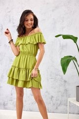 Suknelė moterims Roco Fashion Lkk182593.2680, žalia цена и информация | Платья | pigu.lt