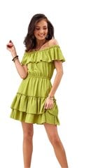 Suknelė moterims Roco Fashion Lkk182593.2680, žalia kaina ir informacija | Suknelės | pigu.lt