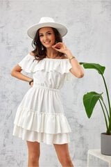 Suknelė moterims Roco Fashion LKK182595.2679, smėlio spalvos цена и информация | Платья | pigu.lt