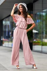Laisvalaikio kombinezonas moterims Roco Fashion LKK182611.2677, rožinis kaina ir informacija | Moteriški kombinezonai | pigu.lt