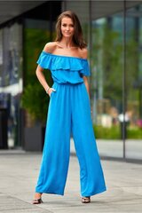 Laisvalaikio kombinezonas moterims Roco Fashion LKK182613.2679, mėlynas цена и информация | Женские комбинезоны | pigu.lt