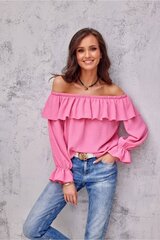 Palaidinė moterims Roco Fashion LKK182662.2679, rožinė kaina ir informacija | Palaidinės, marškiniai moterims | pigu.lt