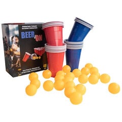 Игра с выпивкой на вечеринке «Бирпонг/Beerpong» цена и информация | Для вечеринок и праздников | pigu.lt