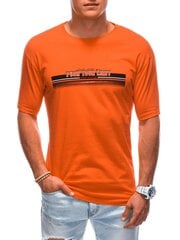 Marškinėliai vyrams Edoti AMD122828.1900, oranžinė цена и информация | Футболка мужская | pigu.lt