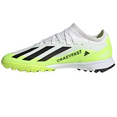 Sportiniai batai vaikams Adidas X Crazyfast 3 TF Jr IE1568 SW9870982677, geltoni kaina ir informacija | Sportiniai batai vaikams | pigu.lt