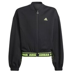 Striukė vaikams Adidas D Crop Bomber SW986717.8484, juoda kaina ir informacija | Striukės berniukams | pigu.lt