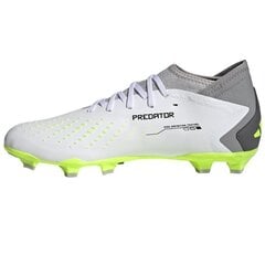 Sportiniai batai vyrams Adidas Predator Accuracy.3 FG M GZ0024, balti цена и информация | Кроссовки для мужчин | pigu.lt