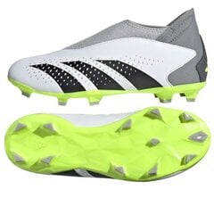 Futbolo batai vaikams Adidas Predator Accuracy.3 ll fg sw987083, balti цена и информация | Детская спортивная обувь | pigu.lt