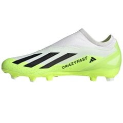 Sportiniai batai vyrams Adidas X Crazyfast.3 LL FG M HQ4515, balti kaina ir informacija | Kedai vyrams | pigu.lt