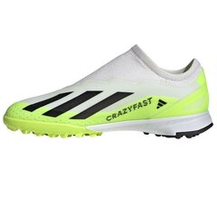 Adidas futbolo batai berniukams X crazyfast.3 ll tf IE1499 SW987097.2682, balti kaina ir informacija | Sportiniai batai vaikams | pigu.lt