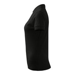 Marškinėliai moterims Malfini Pique Polo SW910237, juodi kaina ir informacija | Marškinėliai moterims | pigu.lt