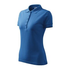 Marškinėliai moterims Malfini Pique Polo SW910245, mėlyni цена и информация | Женские футболки | pigu.lt