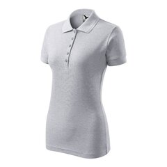 Polo marškinėliai moterims Malfini, pilki цена и информация | Футболка женская | pigu.lt