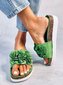 Šlepetės moterims Sweet Shoes PBP35455.2681, žalios kaina ir informacija | Šlepetės moterims | pigu.lt