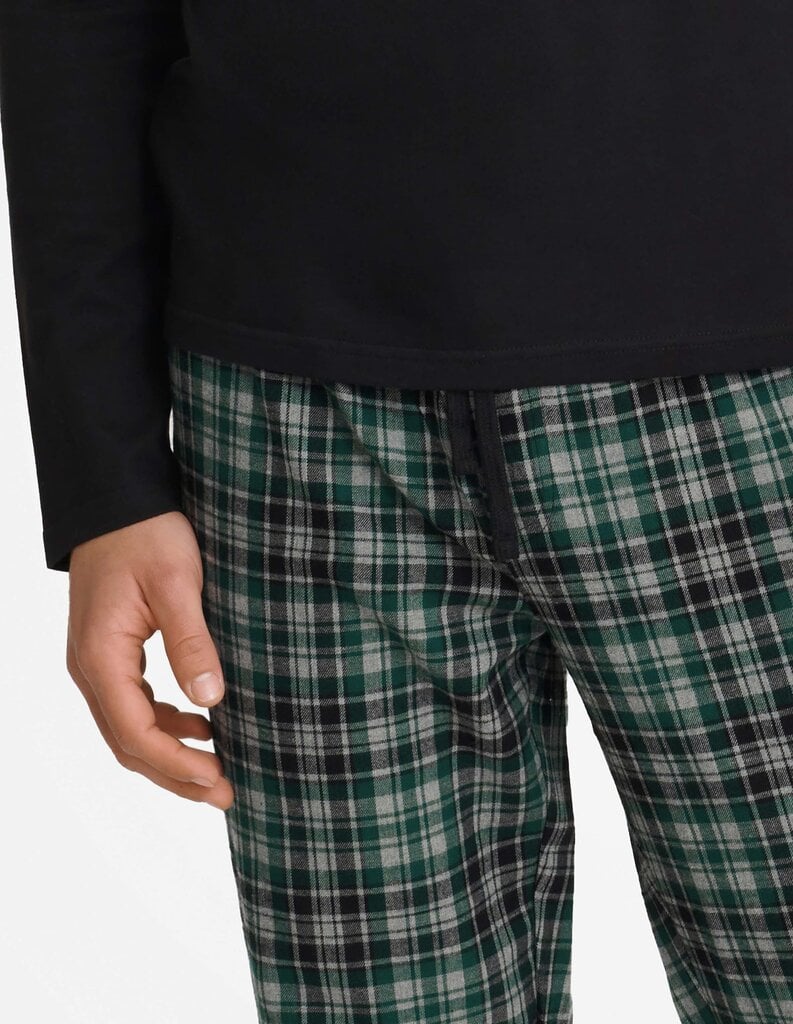 Pižama vyrams NMP617271901, juoda kaina ir informacija | Vyriški chalatai, pižamos | pigu.lt