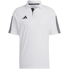 Adidas marškinėliai vyrams Tiro 23 Competition SW938062.1908, balti цена и информация | Мужские футболки | pigu.lt