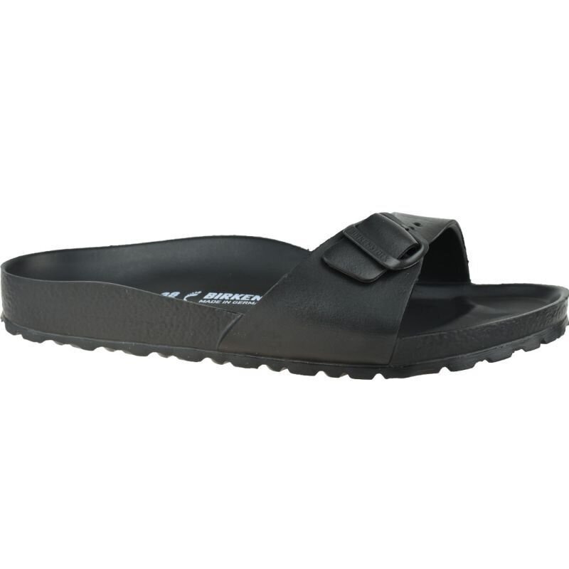 Birkenstock šlepetės moterims 128163, juodos kaina ir informacija | Šlepetės moterims | pigu.lt