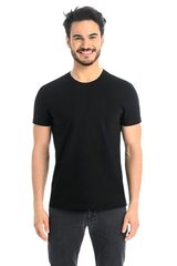 Marškinėliai vyrams Teyla LKK182980.1901, juodi kaina ir informacija | Vyriški marškinėliai | pigu.lt