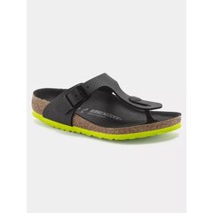 Šlepetės vaikams Birkenstock Gizeh BS Jr 1024380 SW9878572677, juodos цена и информация | Детские тапочки, домашняя обувь | pigu.lt