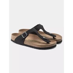 Šlepetės moterims Birkenstock Gizeh SW987861.2679, juodos kaina ir informacija | Šlepetės moterims | pigu.lt