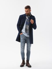 Paltas vyrams Ombre clothing AMD21464.1899, mėlynas kaina ir informacija | Vyriški švarkai | pigu.lt