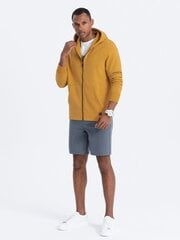 Bluzonas vyrams Ombre clothing Amd120777.1903, geltonas kaina ir informacija | Džemperiai vyrams | pigu.lt