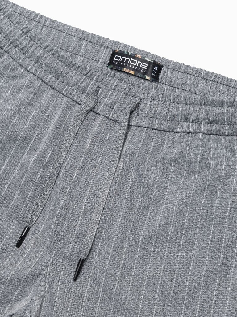Klasikinės kelnės vyrams Ombre Clothing AMD122221.1900, pilkos kaina ir informacija | Vyriškos kelnės | pigu.lt