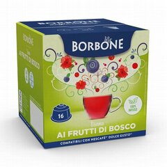 Чайные капсулы Borbone Ai Frutti Di Bosco, 16 шт. цена и информация | Кофе, какао | pigu.lt