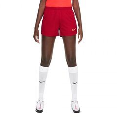 Nike šortai moterims Df Academy šortai SW736601.1903, raudoni цена и информация | Женские шорты | pigu.lt