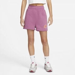 Nike šortai moterims Sportswear Fleece SW833856.1908, rožiniai kaina ir informacija | Moteriški šortai | pigu.lt