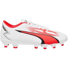 Puma futbolo bateliai brniukams Ultra play fg/ag SW984490.2693, balti цена и информация | Детская спортивная обувь | pigu.lt