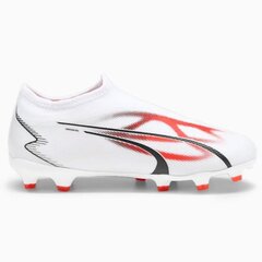 Puma futbolo bateliai berniukams Ultra match ll fg/ag SW988852.8175, balti цена и информация | Детская спортивная обувь | pigu.lt