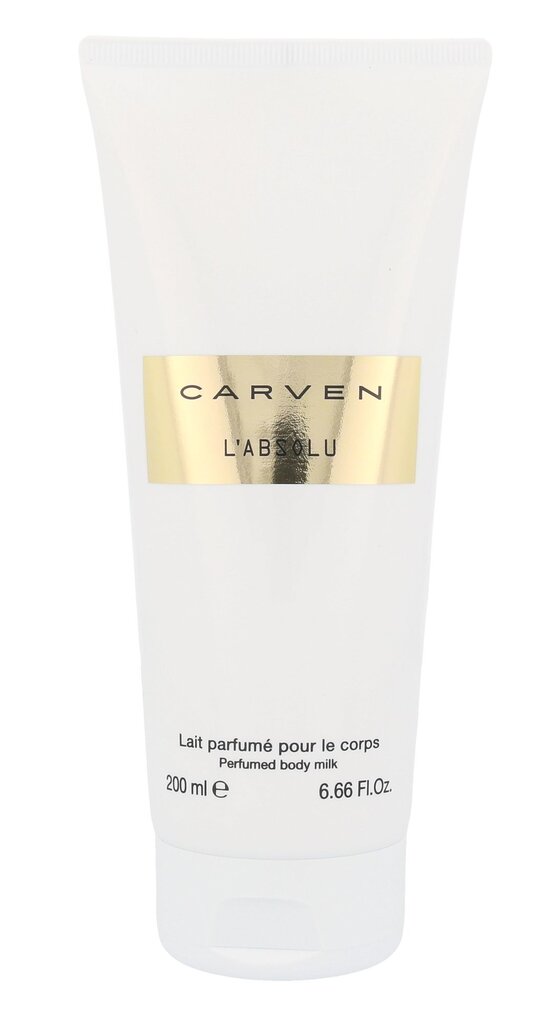 Parfumuotas kūno pienelis moterims Carven - L´Absolu - 200ml цена и информация | Parfumuota kosmetika moterims | pigu.lt
