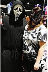 Helovyno kaukė, "siaubo filmas" kaina ir informacija | Karnavaliniai kostiumai | pigu.lt
