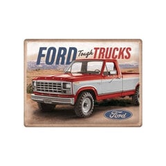 Металлическая тарелка 30x40 cм /Nostalgic Art/ Ford - Tough Trucks F250 Ranger цена и информация | Прикольные подарки | pigu.lt