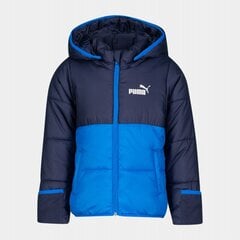 Puma žieminė striukė berniukams, mėlyna цена и информация | Куртка для мальчика | pigu.lt
