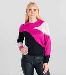 Megztinis moterims Zabaione Brandy DZ*02, rožinis/juodas kaina ir informacija | Megztiniai moterims | pigu.lt